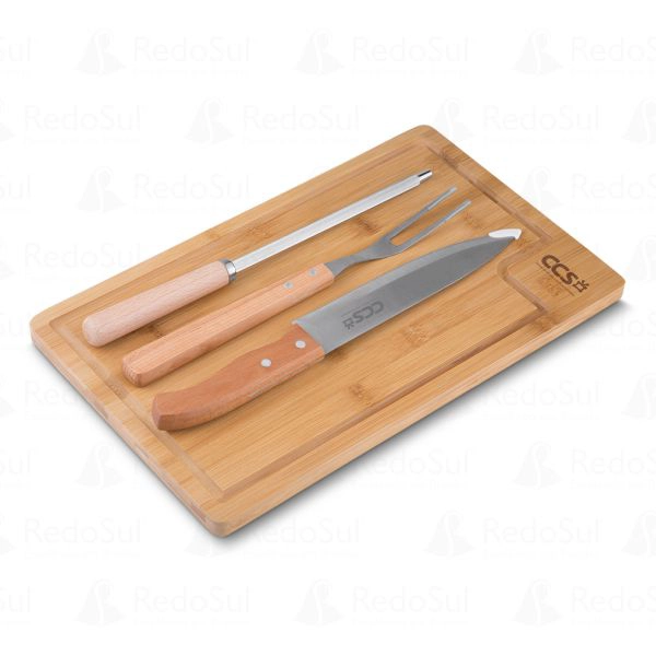 RD 811201-Kit Churrasco Personalizado com 4 Peças RD 811201-Kit Churrasco Personalizado com 4 Peças